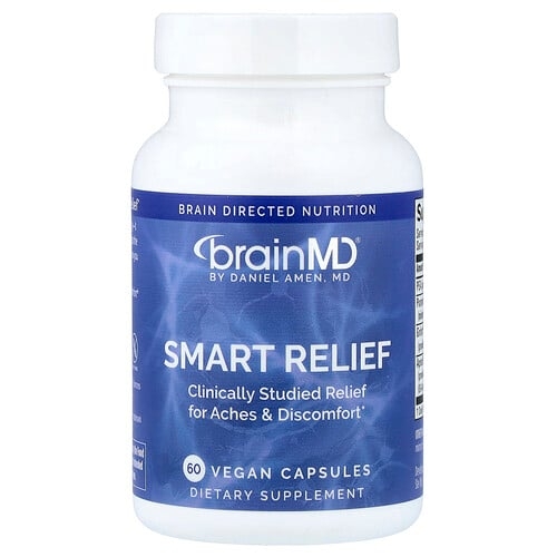 Brainmd Smart Relief 60 Vegan Capsules product image