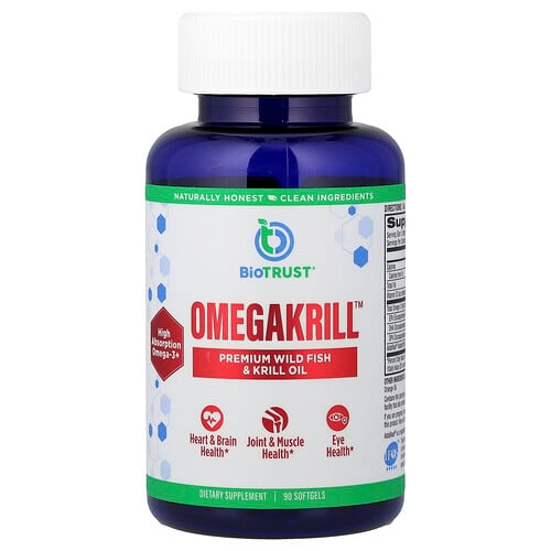Biotrust Omegakrill 90 Softgels product image