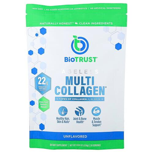 Biotrust Ageless Multi Collagen Unflavored 8 04 Oz 228 G product image