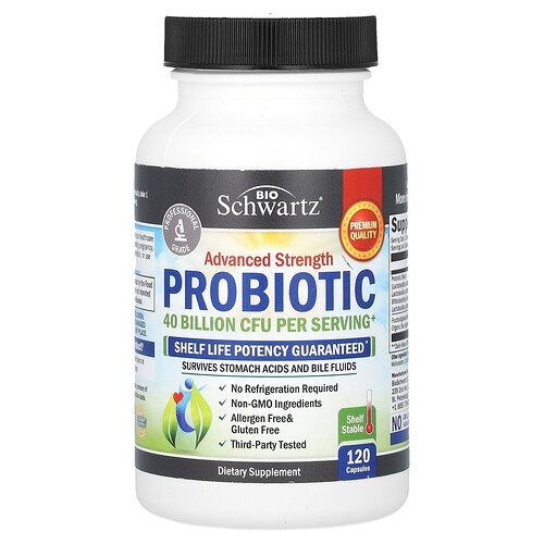 Bioschwartz Advanced Strength Probiotic 120 Capsules product image