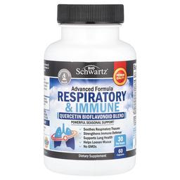Bioschwartz Advanced Formula Respiratory Immune Quercetin Bioflavonoid Blend 60 Capsules