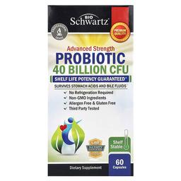 Bioschwartz Advanced Strength Probiotic 60 Capsules