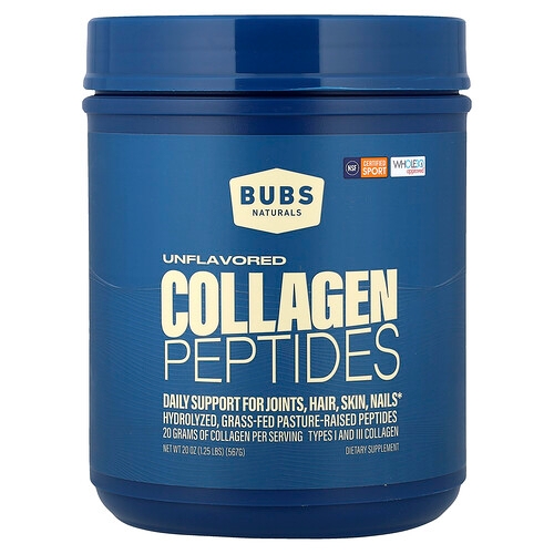 Bubs Naturals Collagen Peptides Unflavored 20 Oz 567 G product image