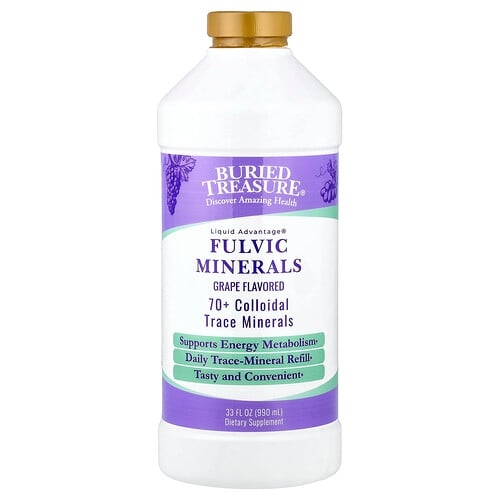 Buried Treasure Fulvic Minerals Grape 33 Fl Oz 976 Ml product image