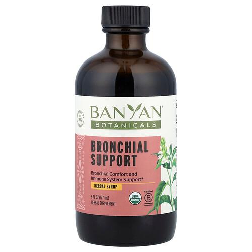 Banyan Botanicals Bronchial Support Herbal Syrup 6 Fl Oz 177 Ml product image