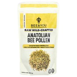 Bee You Raw Wild Crafted Anatolian Bee Pollen 16 Oz 453 5 G