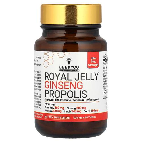 Bee You Royal Jelly Ginseng Propolis 60 Tablets product image