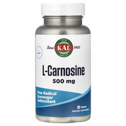 Kal L Carnosine 500 Mg 30 Tablets