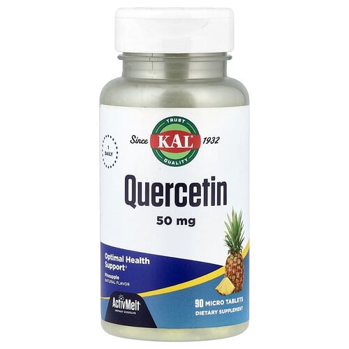 Kal Quercetin Pineapple 50 Mg 90 Micro Tablets product image