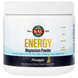 Kal Energy Magnesium Powder Pineapple 5 3 Oz 153 G
