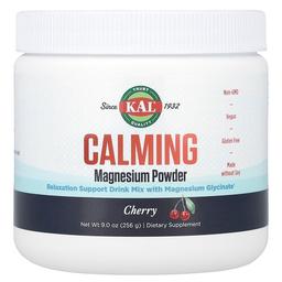 Kal Calming Magnesium Powder Cherry 9 Oz 256 G