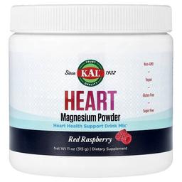 Kal Heart Magnesium Powder Red Raspberry 11 Oz 315 G