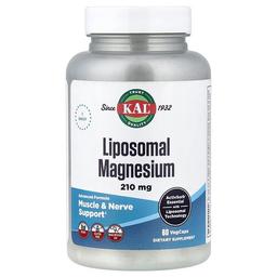 Kal Liposomal Magnesium 210 Mg 60 Vegcaps