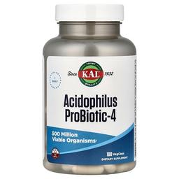 Kal Acidophilus Probiotic 4 100 Vegcaps