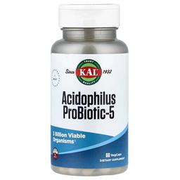 Kal Acidophilus Probiotic 5 60 Vegcaps