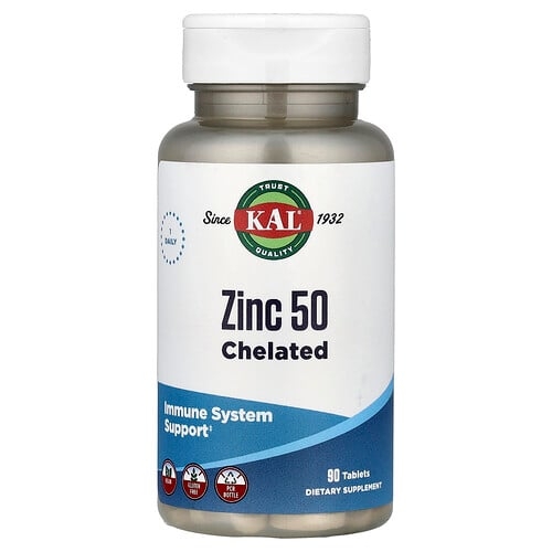 Kal Zinc 50 Chelated 90 Tablets product image