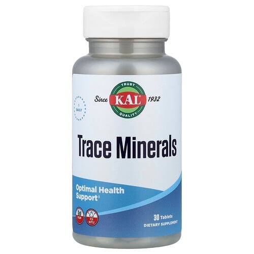 Kal Trace Minerals 30 Tablets product image