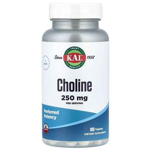 Kal Choline 100 Tablets 125 Mg Per Tablet product image
