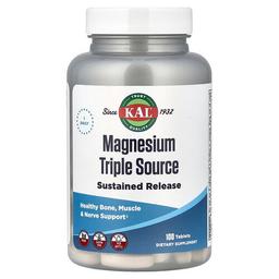 Kal Magnesium Triple Source 100 Tablets