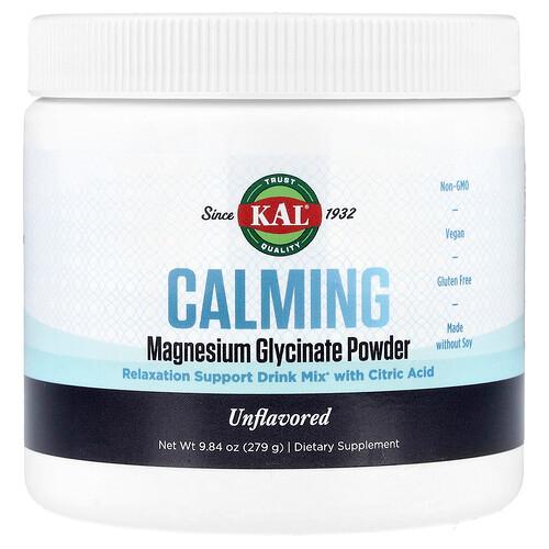 Kal Calming Magnesium Glycinate Powder Unflavored 9 84 Oz 279 G product image