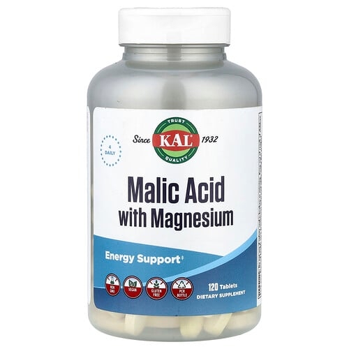 Kal Malic Acid With Magnesium 120 Tablets product image