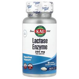 Kal Lactase Enzyme 60 Softgels 125 Mg Per Softgel