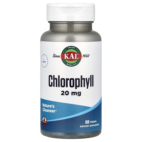 Kal Chlorophyll 20 Mg 100 Tablets product image