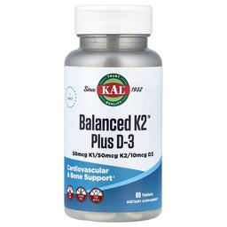 Kal Balanced K2 Plus D 3 60 Tablets