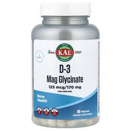 Kal D 3 Mag Glycinate 90 Vegcaps