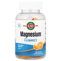 Kal Magnesium Gummies Orange 60 Gummies