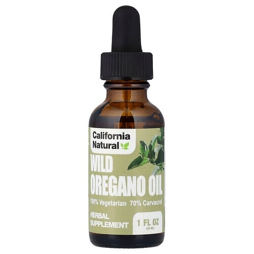 California Natural Wild Oregano Oil 1 Fl Oz 30 Ml product image