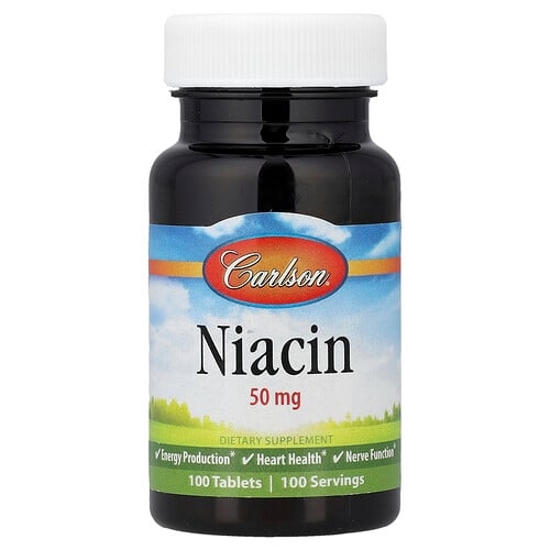 Carlson Niacin 50 Mg 100 Tablets product image