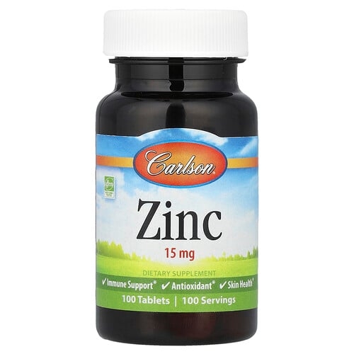 Carlson Zinc 15 Mg 100 Tablets product image