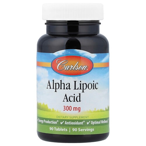 Carlson Alpha Lipoic Acid 90 Tablets product image