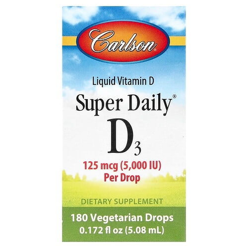 Carlson Super Daily D3 0 172 Fl Oz 5 08 Ml product image