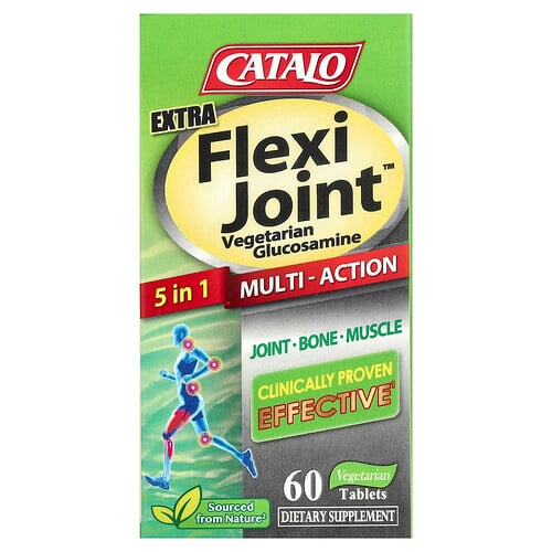 Catalo Extra Flexi Joint Vegetarian Glucosamine 60 Vegetarian Tablets product image