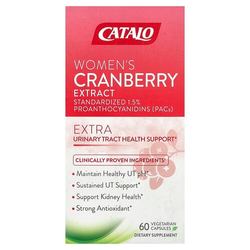 Catalo Women S Cranberry Extract 60 Vegetarian Capsules 300 Mg Per Capsule product image
