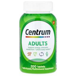 Centrum Adults Multivitamin 200 Tablets