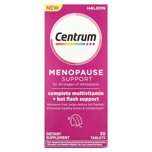 Centrum Menopause Support For All Stages Of Menopause 30 Tablets product image