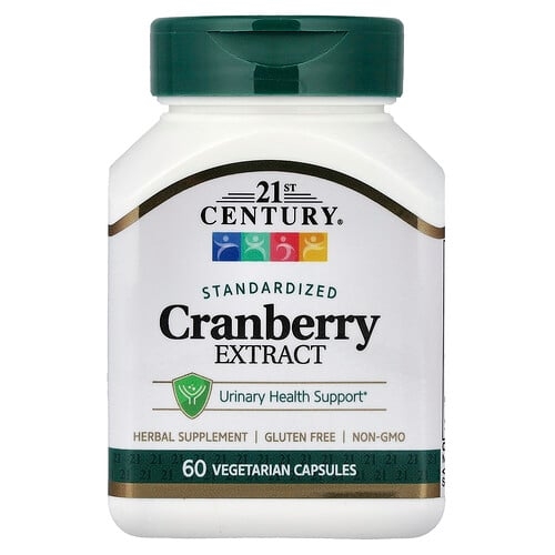 21st Century Cranberry Extract Standardized 60 Vegetarian Capsules product image