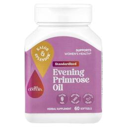 21st Century Kalos Splendor Evening Primrose Oil Standardized 60 Softgels 500 Mg Per Softgel