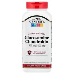 21st Century Glucosamine Chondroitin 150 Easy To Swallow Capsules
