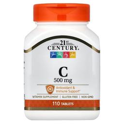 21st Century Vitamin C 500 Mg 110 Tablets