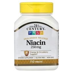 21st Century Niacin Prolonged Release 110 Tablets