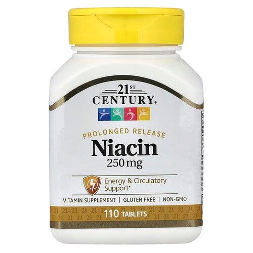 21st Century Niacin Prolonged Release 110 Tablets product image