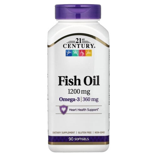 21st Century Fish Oil 1 200 Mg 90 Softgels product image