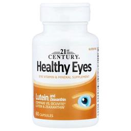 21st Century Healthy Eyes Lutein And Zeaxanthin 60 Capsules