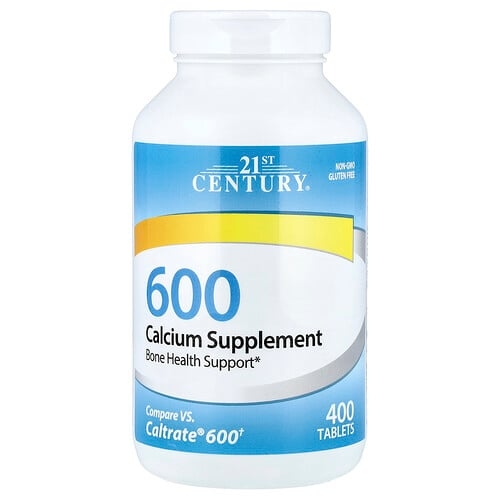 21st Century Calcium Supplement 600 400 Tablets 600 Mg Per Tablet product image