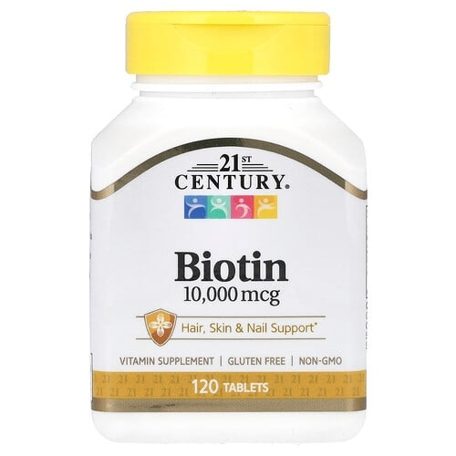 21st Century Biotin 10 000 Mcg 120 Tablets product image