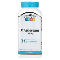 21st Century Magnesium 250 Tablets